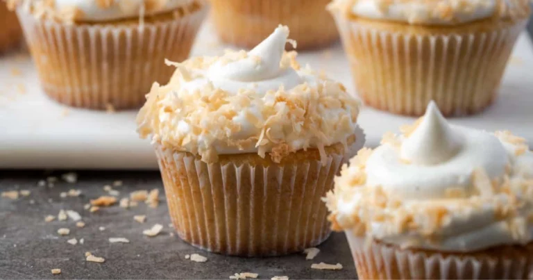 Cupcakes de Crema de Coco: Receta Casera y Deliciosa