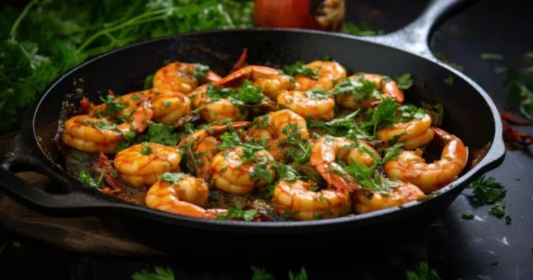 Camarones Ahumados con Mantequilla Cowboy y Ghee