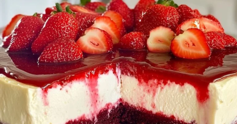 Cheesecake de Fresas Red Velvet: Una delicia que combina lo mejor de dos mundos