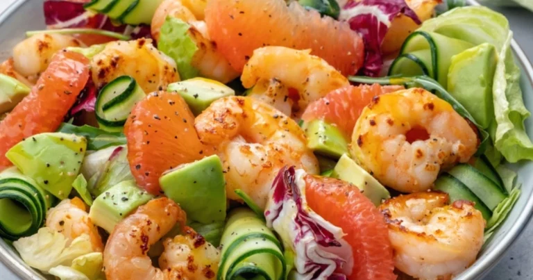 Bowl ligero de camarones y vegetales – Receta fresca y saludable