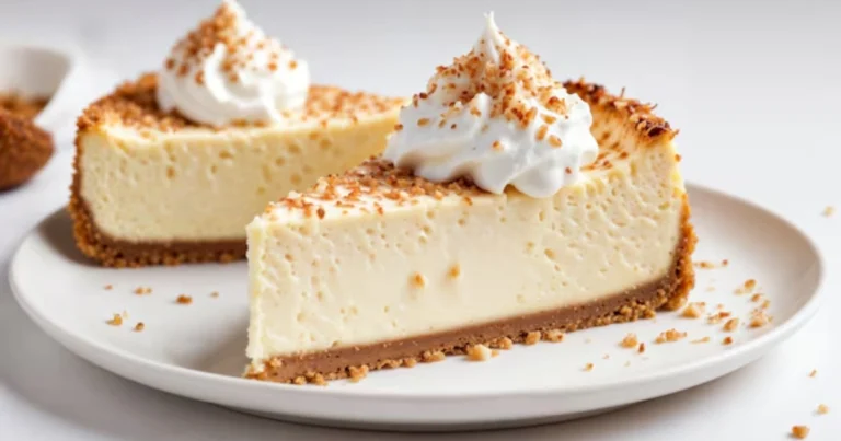 Cheesecake de Mousse de Chocolate Blanco para el Verano