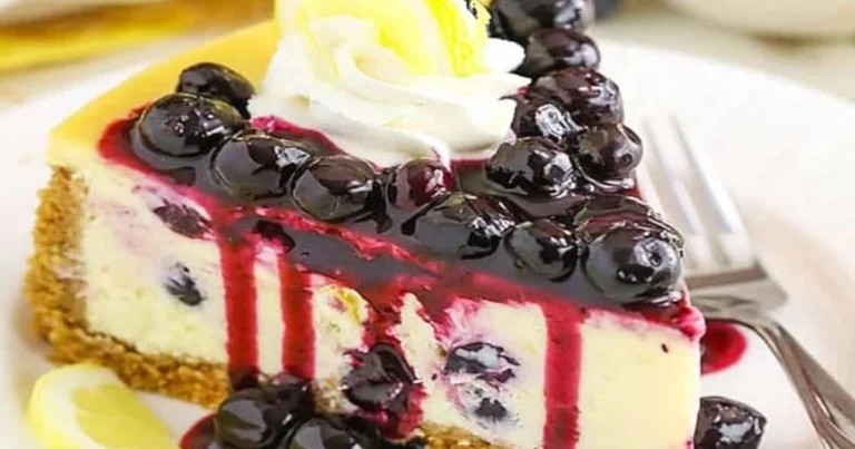 Cheesecake de Arándanos: Receta Clásica, Cremosa y Fácil de Preparar