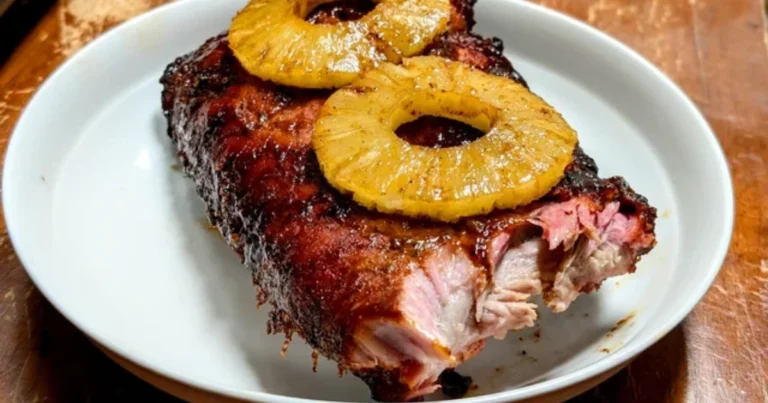 Costillas de cerdo en salsa de piña: jugosas, dulces y llenas de sabor