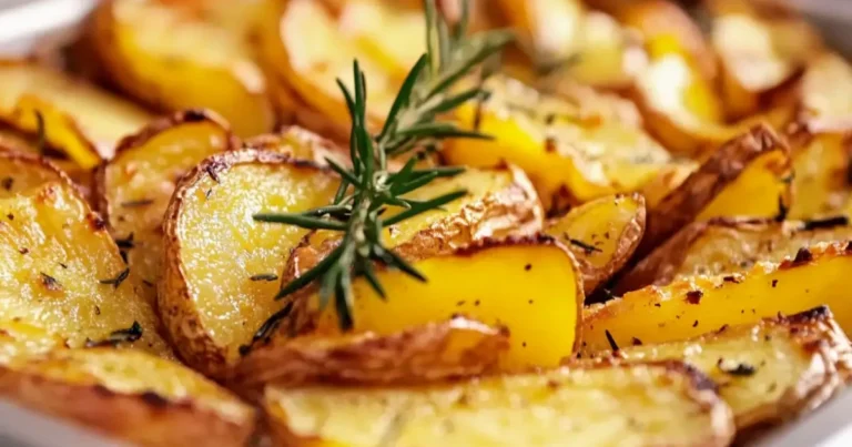 Papas al horno con romero irresistibles