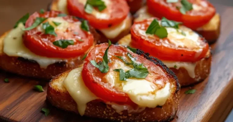Bruschettas de tomate, mozzarella y albahaca: receta italiana paso a paso