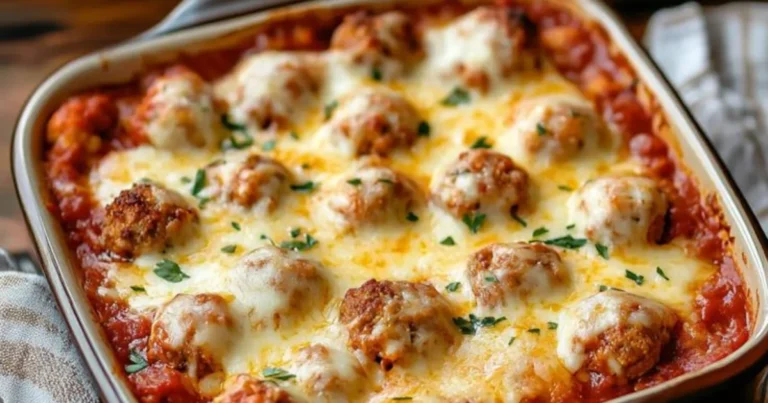 Gratinado de puré de patatas con albóndigas y queso: receta casera paso a paso