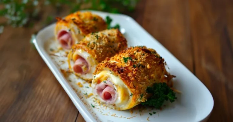 Receta de Pollo Cordon Bleu: el clásico relleno de jamón y queso con un toque crujiente