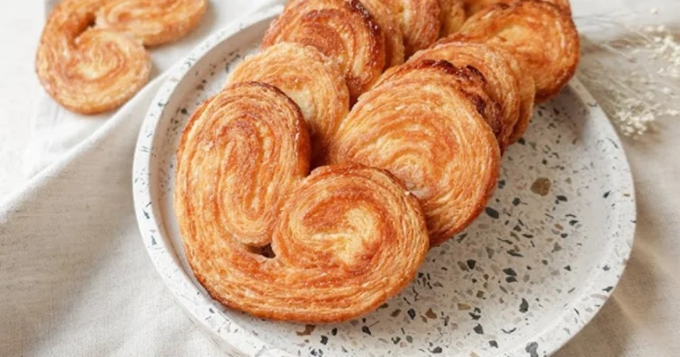 Palmeritas de hojaldre con azúcar: receta fácil, crujiente y deliciosa