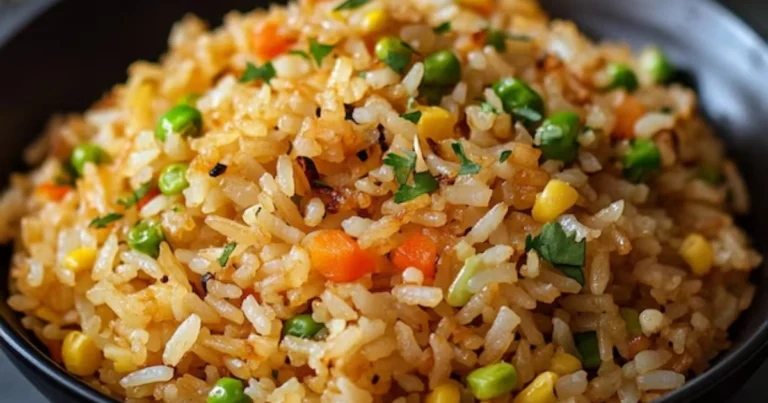 Receta de Arroz Frito con Verduras y Huevos