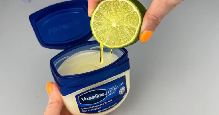 Vaselina con limón  ¿el secreto para una piel más suave y luminosa?