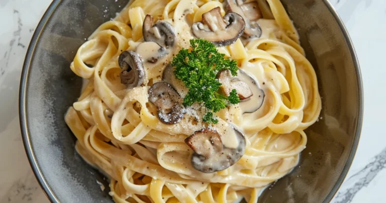 Pasta cremosa con champiñones  Receta completa y consejos prácticos