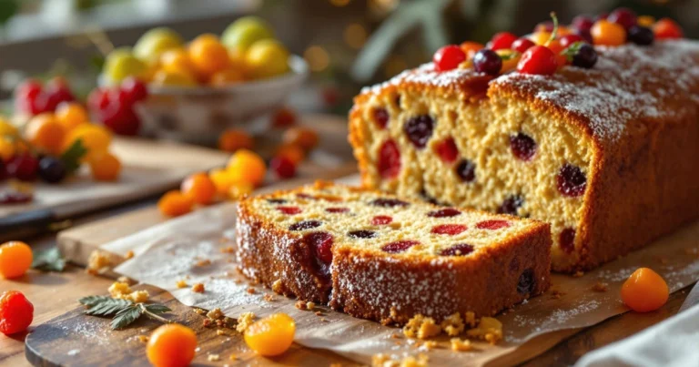 Bizcocho de frutas confitadas y frutos secos: receta tradicional para cualquier ocasión