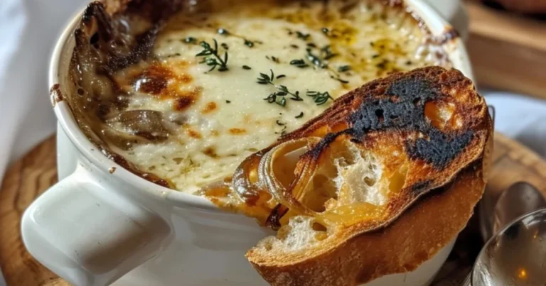 Sopa de cebolla gratinada: receta tradicional francesa paso a paso