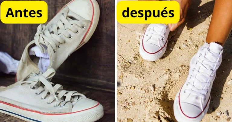 Cómo limpiar zapatillas blancas y mantenerlas impecables