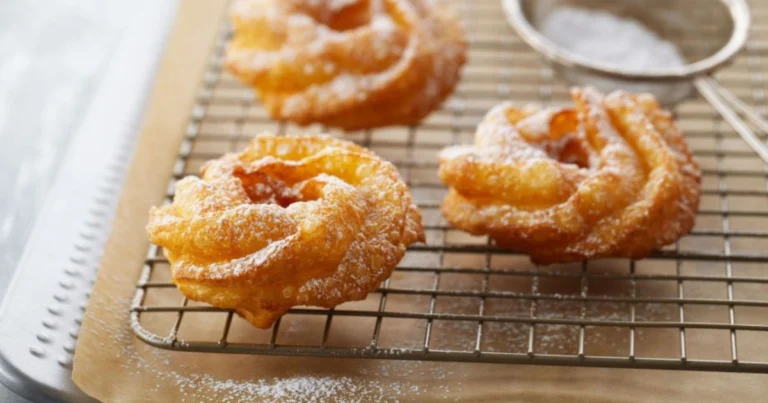 Receta de Crullers Rellenos de Crema