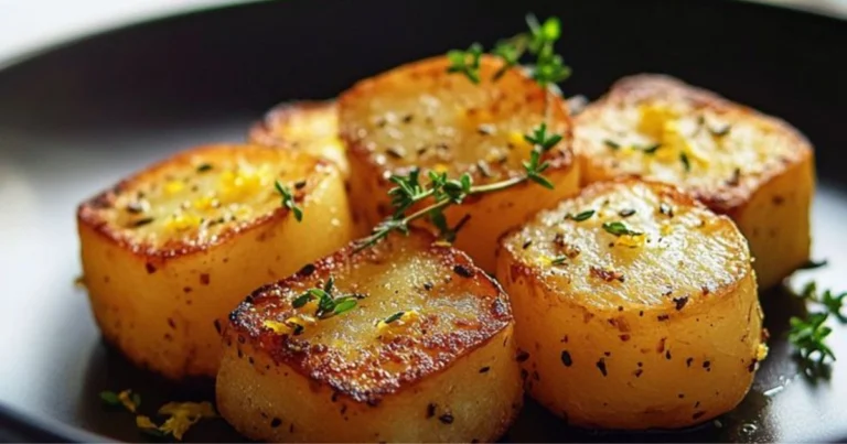 Patatas doradas al horno con ajo y hierbas: receta fácil y sabrosa