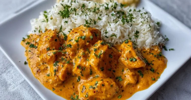 Pollo al curry cremoso con arroz: receta completa y consejos