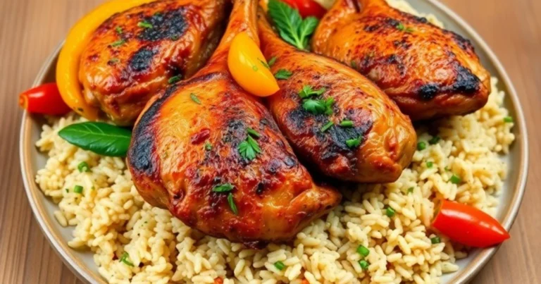 Pollo al horno con arroz y maíz: receta completa y consejos