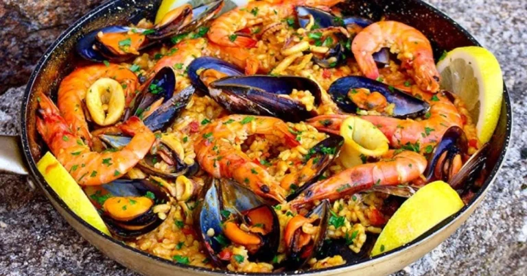 Paella de Mariscos: receta tradicional paso a paso