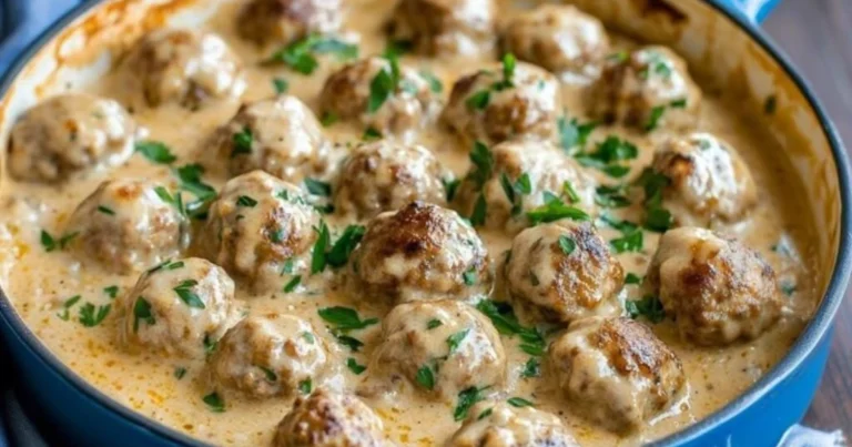 Albóndigas en salsa cremosa: receta casera fácil y deliciosa