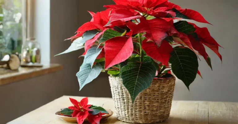 Cómo mantener rojas las flores de Pascua y evitar la caída de hojas con fertilizantes caseros