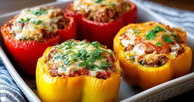 Pimientos rellenos de carne gratinados: receta completa y consejos