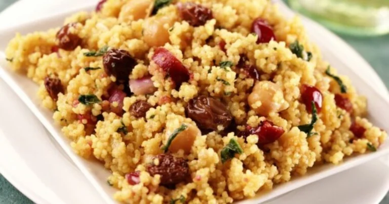 Couscous dulce con frutos secos: receta tradicional y saludable
