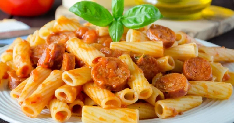 Pasta cremosa con chorizo: receta fácil y sabrosa para cualquier ocasión