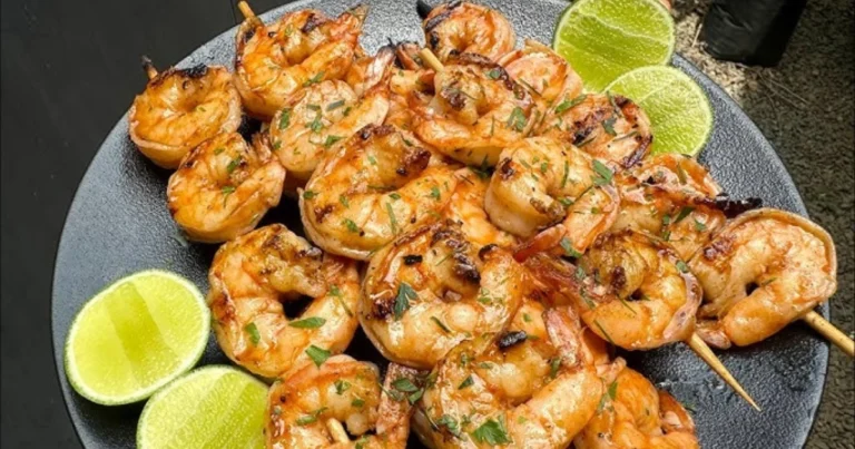 Brochetas de camarones a la parrilla con limón y especias: receta completa y consejos prácticos