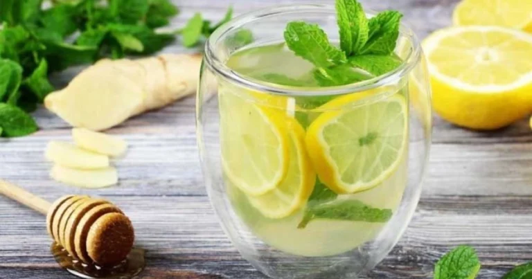 Agua con jengibre, menta y limón: la bebida natural que refresca, depura y ayuda a perder peso