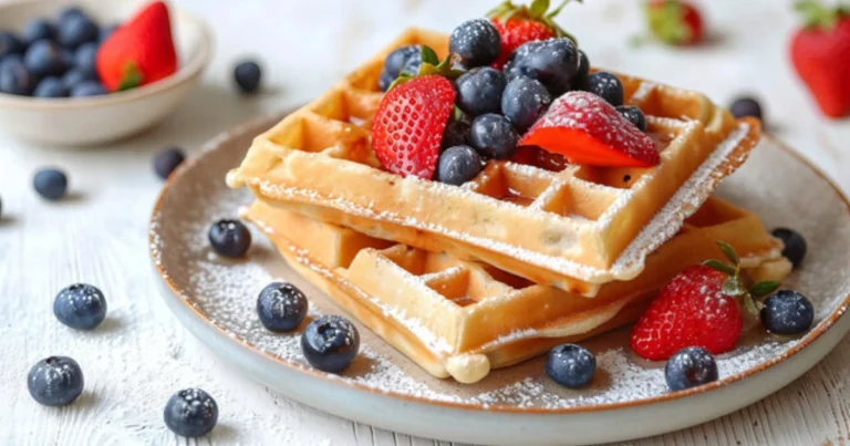 Gofres caseros crujientes y esponjosos: receta completa y consejos