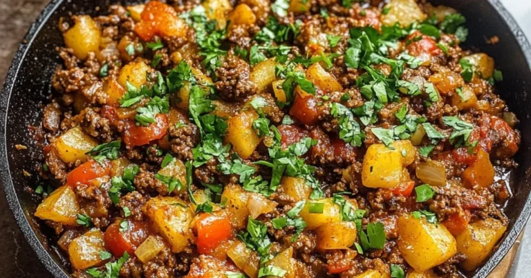 Carne molida con patatas y verduras: receta completa y consejos