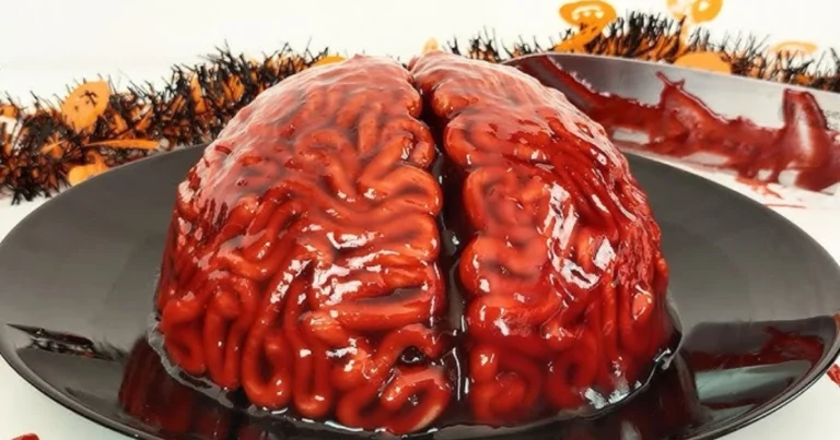 Pastel de Cerebro Ensangrentado para Halloween: Receta Completa y Consejos