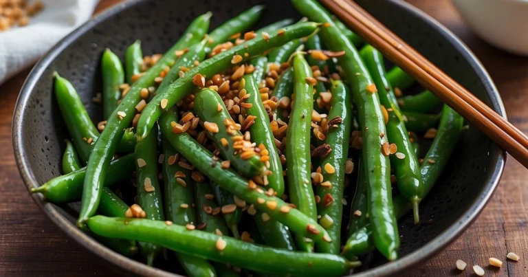 Judías verdes salteadas con ajo y mantequilla: receta fácil y deliciosa