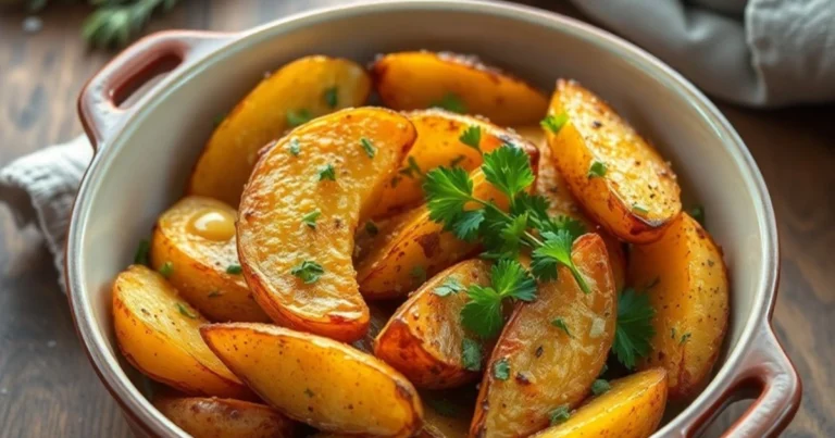 Papas asadas al romero: receta sencilla y deliciosa