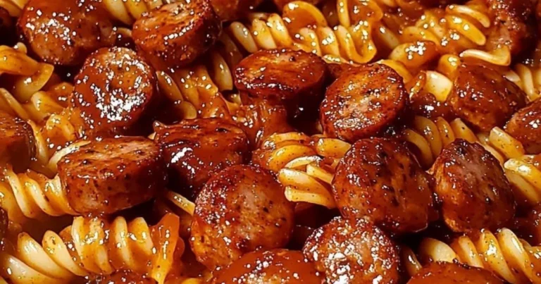 Pasta con salchichas en salsa: receta casera fácil y deliciosa