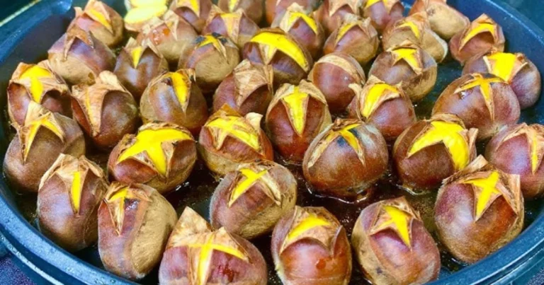 El truco del agua hervida para pelar castañas fácilmente y mantenerlas suaves