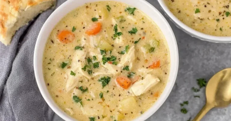 Sopa cremosa de pollo con verduras: receta casera reconfortante