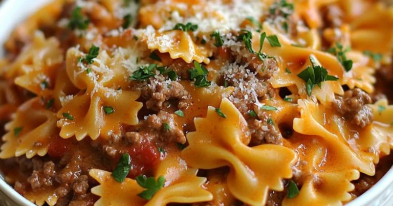 Farfalle a la boloñesa casera: receta completa paso a paso