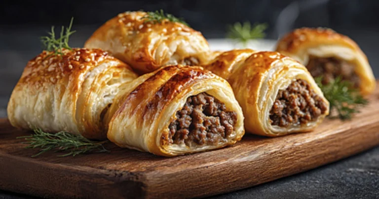 Hojaldres rellenos de carne picada: una receta fácil, sabrosa y perfecta para cualquier ocasión