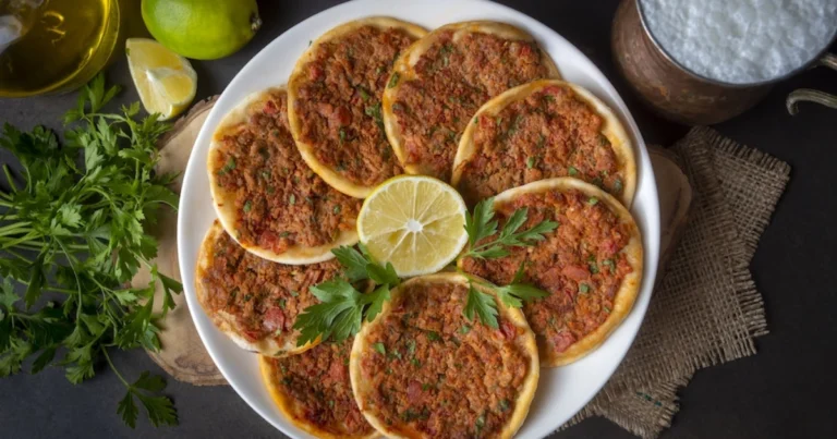Lahmacun o pizza turca casera: receta auténtica y fácil de preparar
