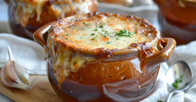 Sopa de cebolla gratinada: receta francesa tradicional y reconfortante