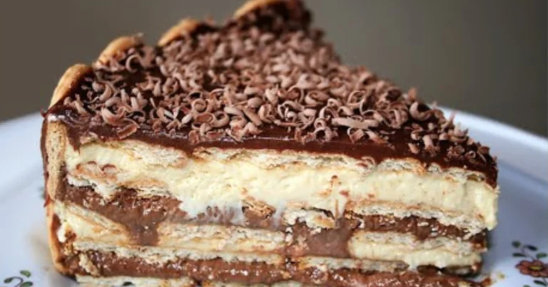 Postre frío de chocolate con galletas: receta fácil y deliciosa para toda ocasión