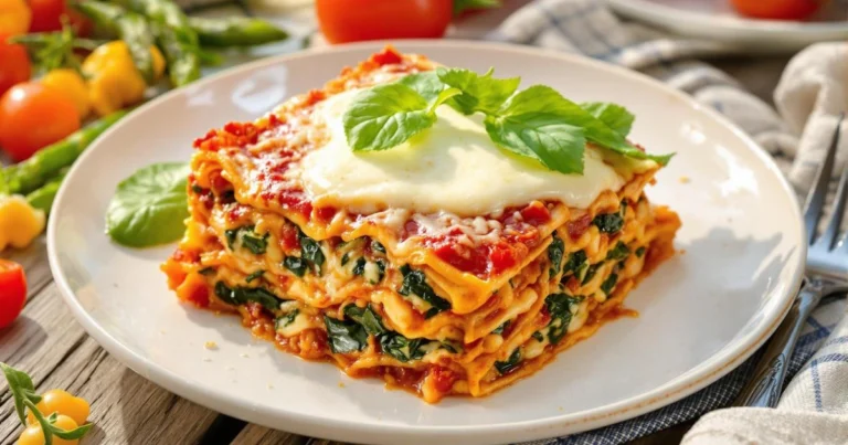 Lasaña de verduras: receta italiana saludable y llena de sabor