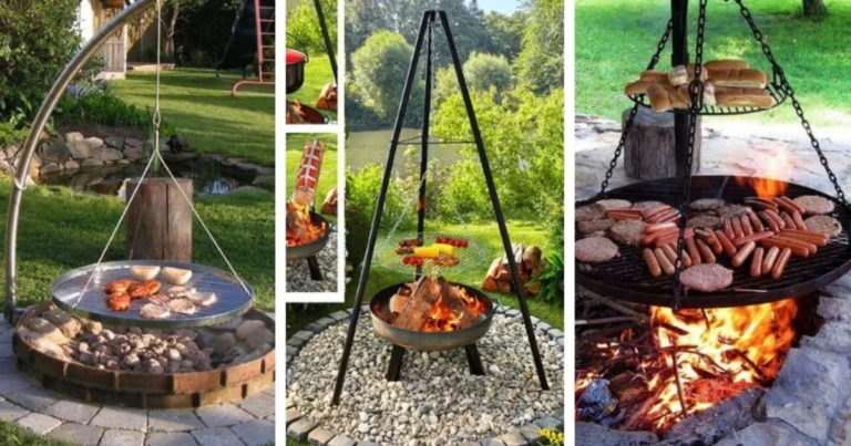 Cómo construir una barbacoa de piedra con parrilla colgante: guía completa para tu jardín
