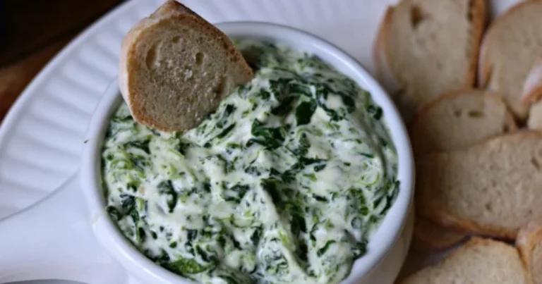 Dip cremoso de espinacas y queso: receta irresistible y fácil