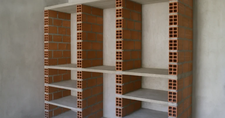 Armario de ladrillos y cemento: guía completa para construir un mueble resistente y funcional