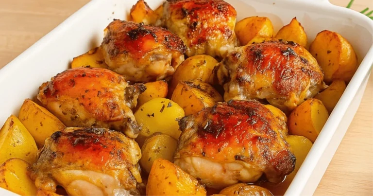 Pollo al Horno con Papas: Receta Tradicional Fácil y Sabrosa