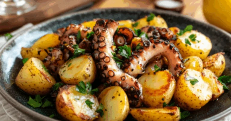 Ensalada tibia de pulpo con patatas y aceitunas: receta completa y guía de preparación
