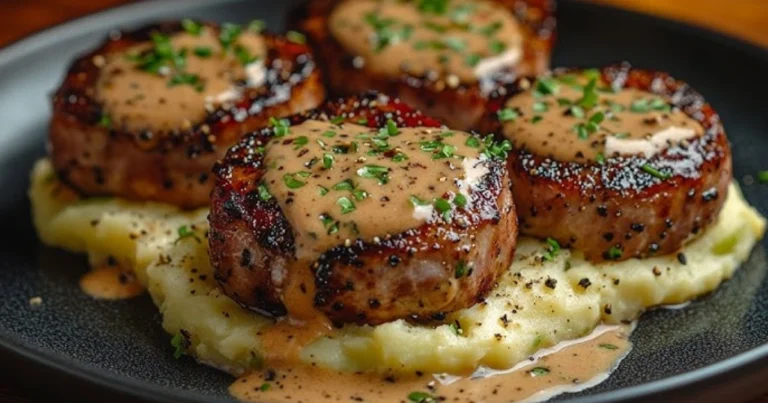 Filete de res con salsa de champiñones y puré casero: receta completa y consejos para una cocción perfecta